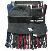 Wholesale - MEN MULTI HAT/SCARF/GLOVES SET C/P 12, UPC: 081715891336